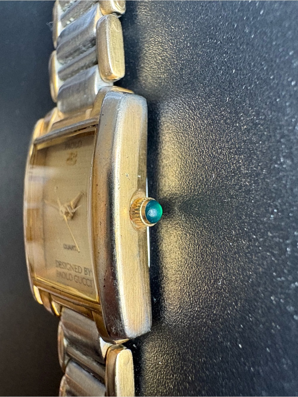 Paolo Gucci Women’s Gold-Tone Rectangular Bracelet Watch - Picture 4 of 6